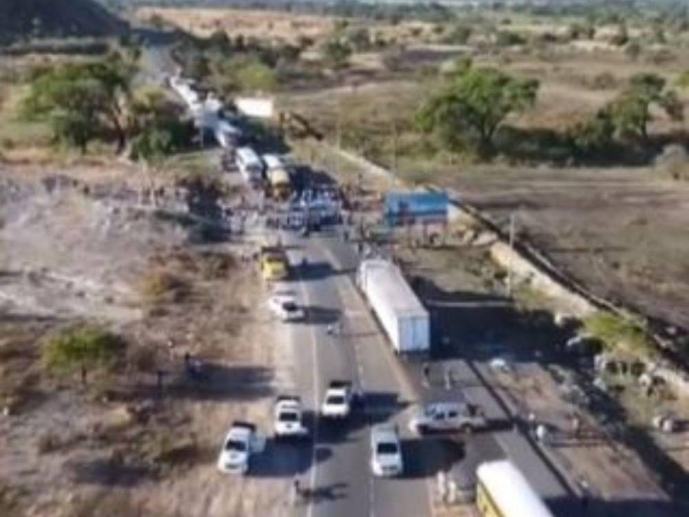 Transportistas Realizan Toma De Calles En Choluteca