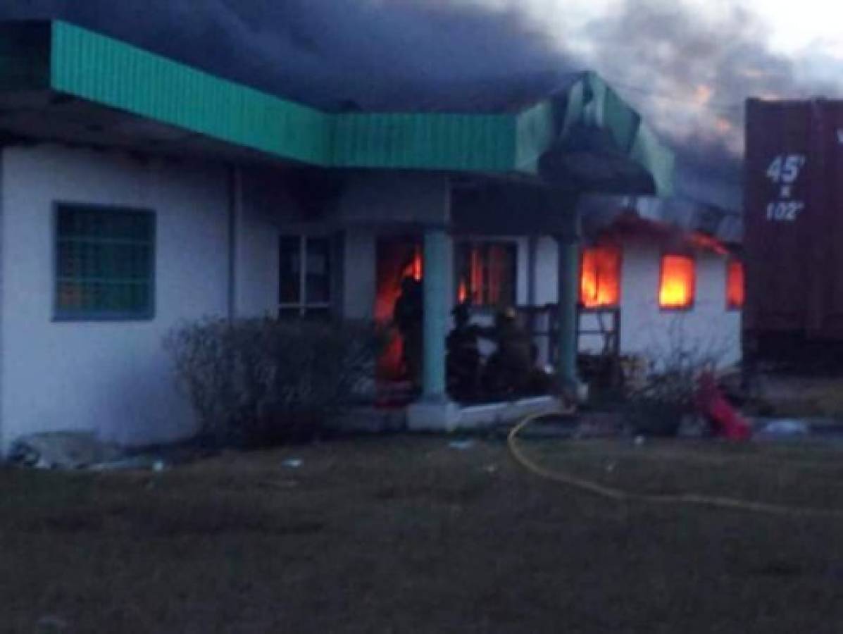 Incendio De Grandes Proporciones Consume Maquila En Siguatepeque