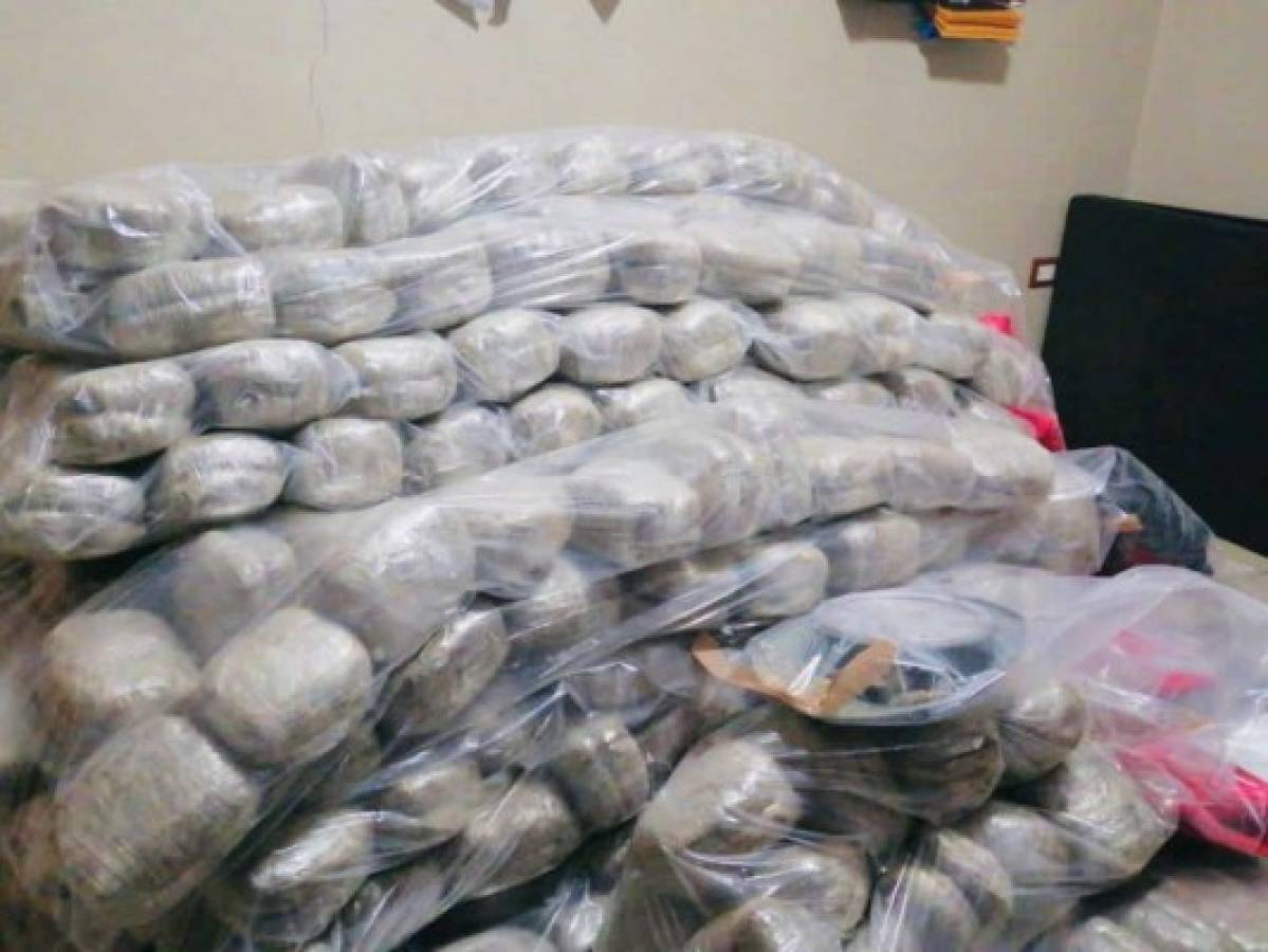 Decomisan 1 400 Libras De Marihuana En Choluteca