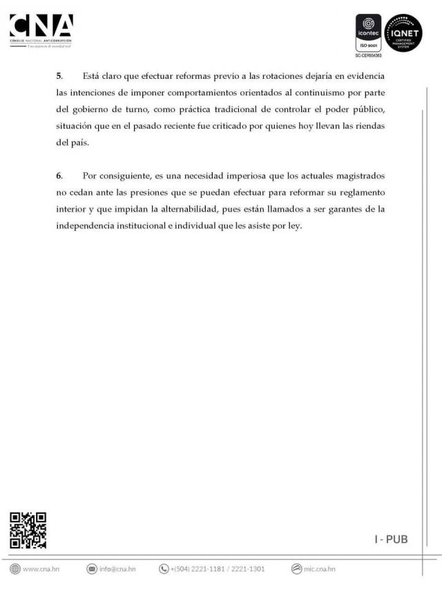 Cna Denuncia Intenciones De Impedir Rotaciones En Salas De La Csj