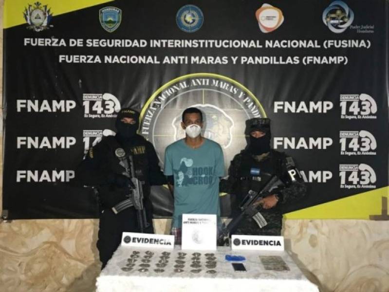 Capturan A Supuesto Integrante De La MS 13 En Comayagua