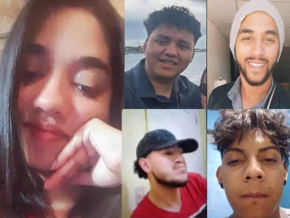 $!Annie Rachel Villatoro, Roger Alberto Coleman (pareja), Kenneth Cruz, Alejandro Aceituno y Elvin Josías Izaguirre fueron asesinados en una zona montañosa luego de ser raptados. Las autoridades detuvieron a varias personas que estaban involucradas en el crimen, según las investigaciones.