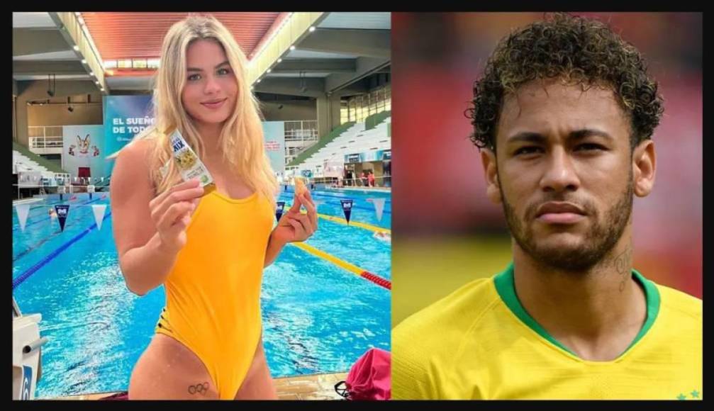 París 2024: La bella nadadora que dejó flechado a Neymar