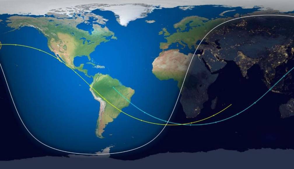 Masivo e incontrolable: Así es el cohete chino que se estrelló contra la Tierra este domingo (Fotos)