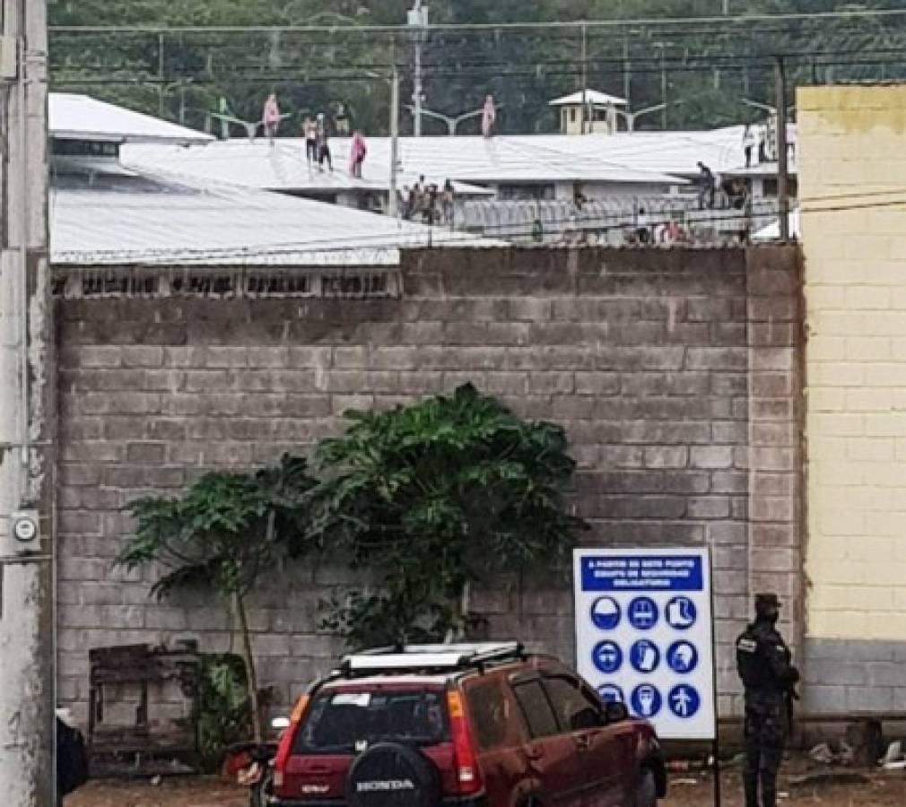 Grupo de reclusos se amotinan en cárcel de El Porvenir