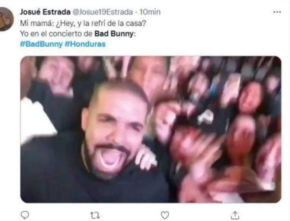 Los mejores memes del concierto de Bad Bunny en Honduras