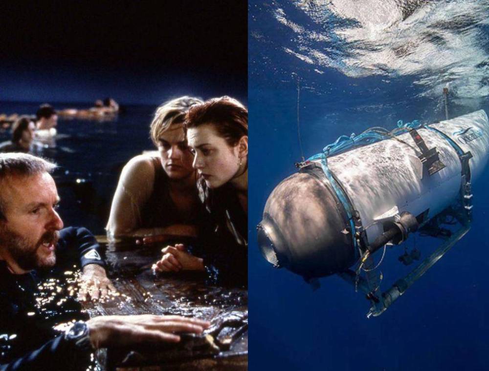 Submarino usado por James Cameron para filmar 'Titanic' era bem