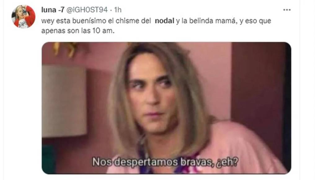 Divertidos memes deja nuevo escándalo de Belinda y Nodal