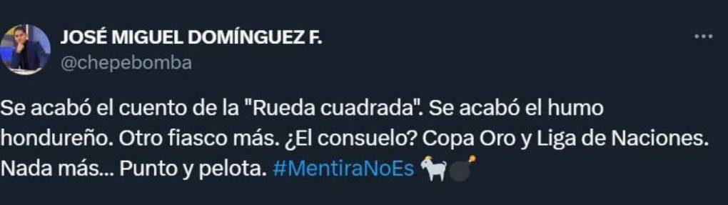 Lo que dicen los periodistas tras derrota de Honduras ante Costa Rica en repechaje de Copa América