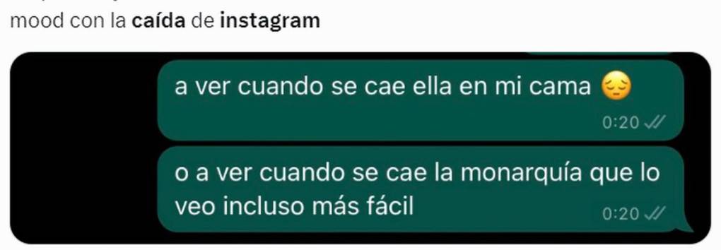 Caída mundial de Instagram provoca divertidos memes