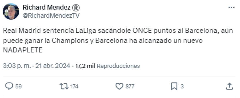 Lo que comentan los medios internacionales tras triunfo de Real Madrid sobre Barcelona