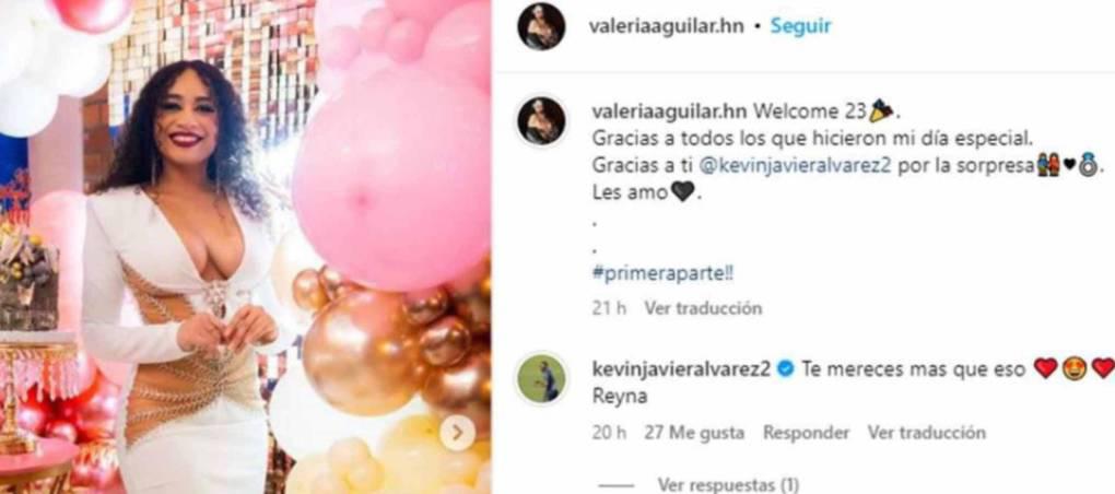 Futbolista hondureño se separa de la bella Valeria Aguilar