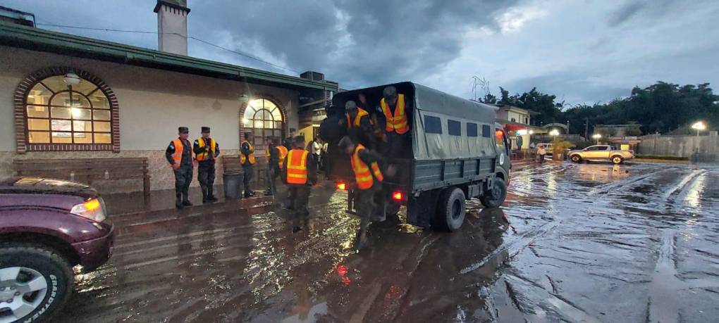 Más de 200 personas son evacuadas en Comayagua y Siguatepeque por inundaciones