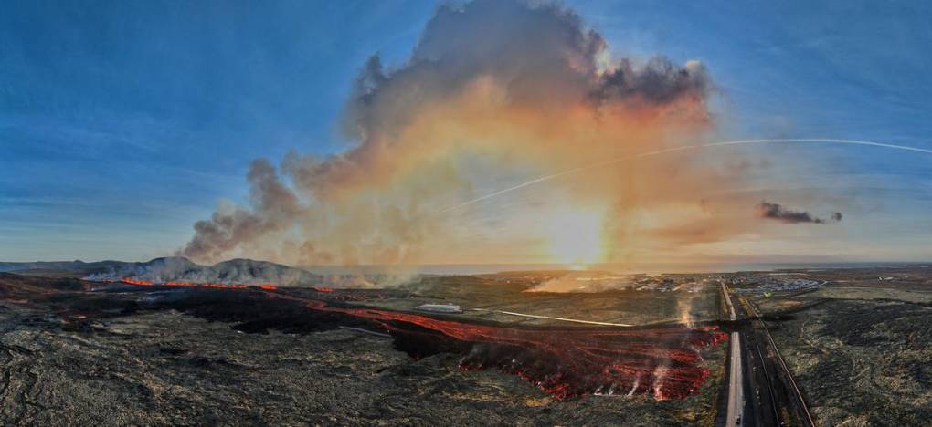 Islandia sigue siendo golpeado por las erupciones volcánicas