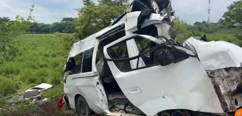 Así fue el fuerte accidente que segó la vida de cuatro hondureños en Tabasco, México