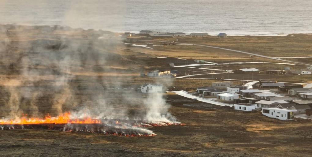 Islandia sigue siendo golpeado por las erupciones volcánicas