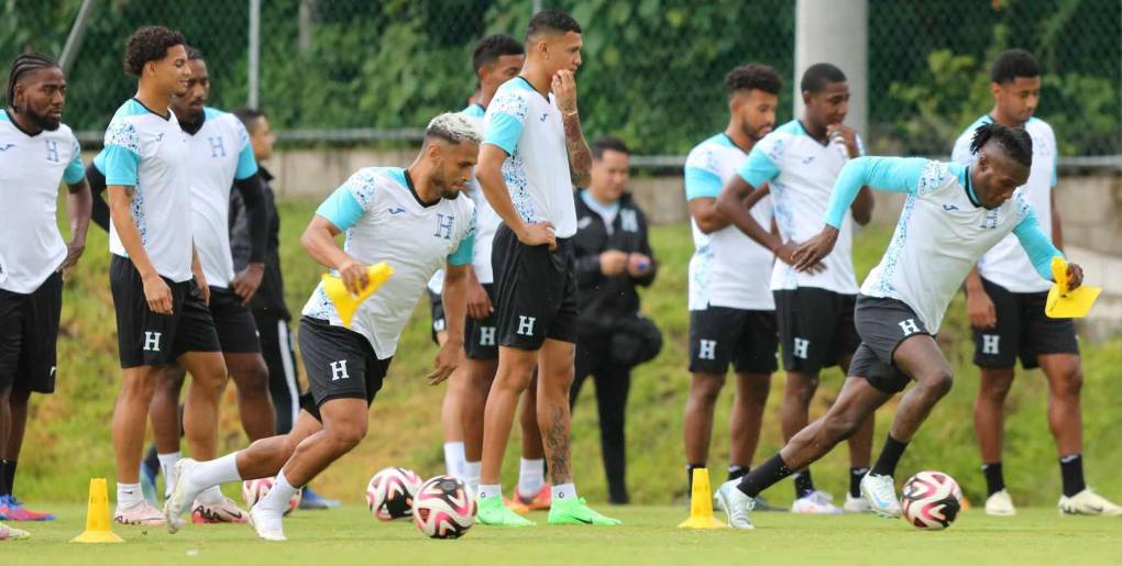 Honduras y su último entreno antes de enfrentar a Trinidad y Tobago