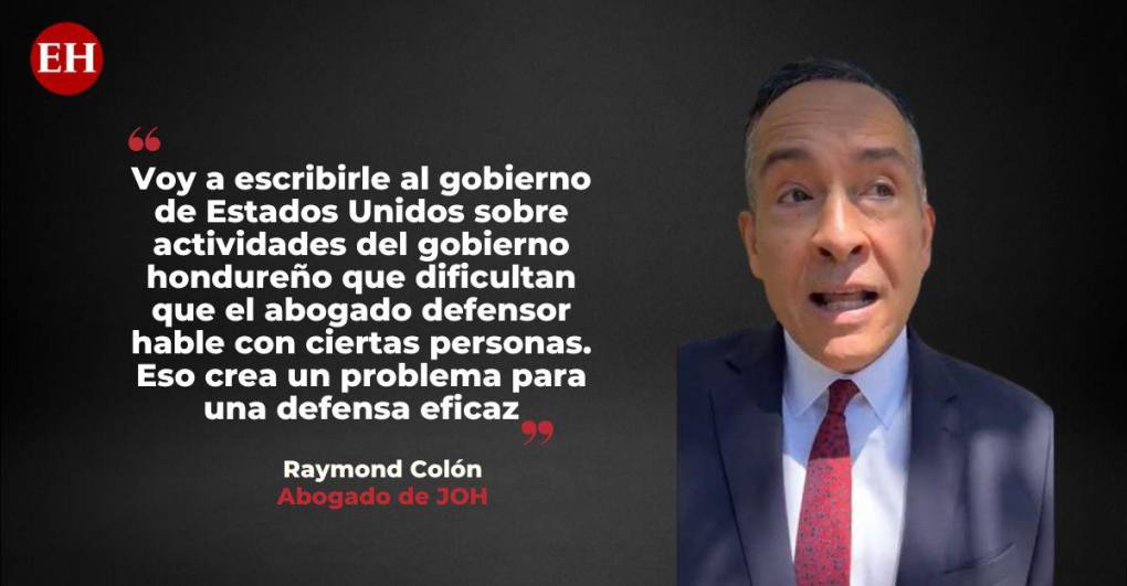 Las 10 frases más destacadas de la tercera audiencia del expresidente Juan Orlando Hernández