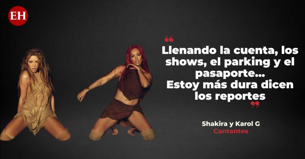 Shakira y Karol G ahora facturan juntas: estas son sus frases más explosivas en ‘TQG’