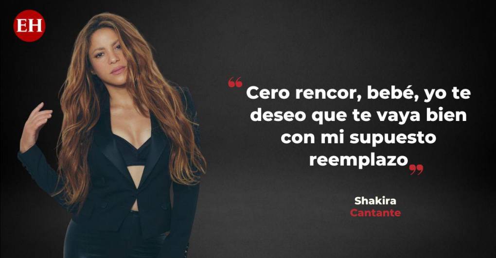 El desahogo de Shakira en 16 frases que dedicó a Piqué y Clara Chía en su nuevo himno del desamor