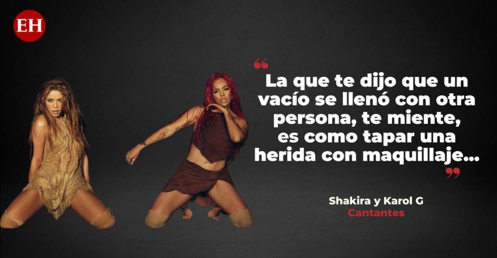 Shakira y Karol G ahora facturan juntas: estas son sus frases más explosivas en ‘TQG’