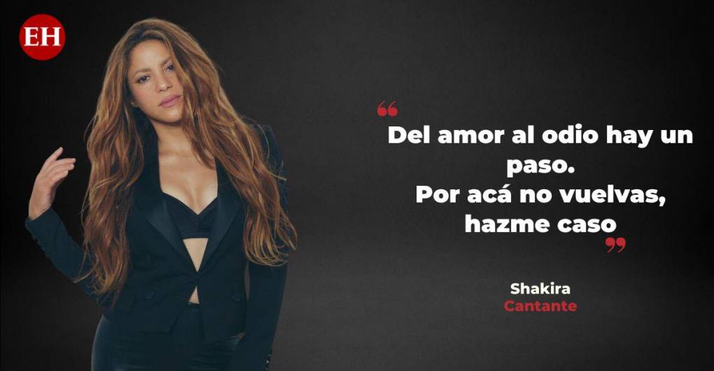 El desahogo de Shakira en 16 frases que dedicó a Piqué y Clara Chía en su nuevo himno del desamor