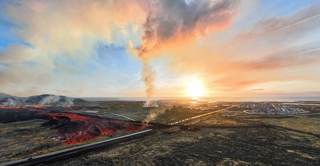 Islandia sigue siendo golpeado por las erupciones volcánicas