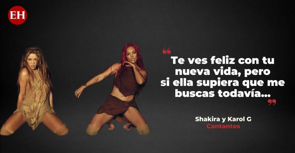 Shakira y Karol G ahora facturan juntas: estas son sus frases más explosivas en ‘TQG’