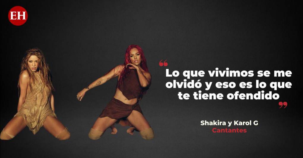 Shakira y Karol G ahora facturan juntas: estas son sus frases más explosivas en ‘TQG’