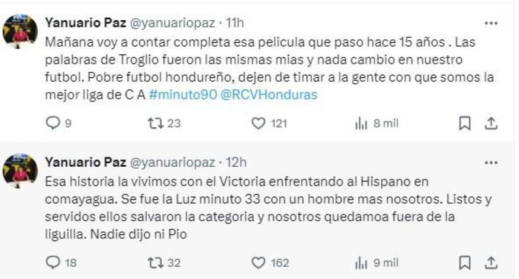 Periodistas hondureños “explotan” tras lo ocurrido en el UPNFM-Olimpia: “Vergüenza”