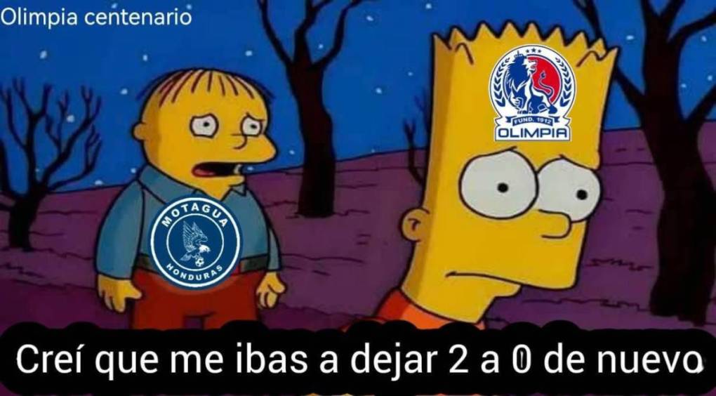 ”Pensé que solo serían dos”: memes humillan a Motagua tras ser goleado por Olimpia