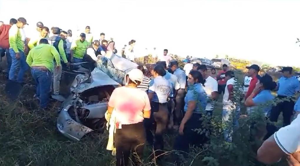 Las impactantes imágenes del trágico accidente en Laure, San Lorenzo