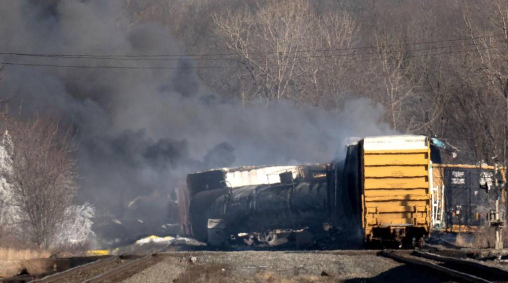 Trenes se descarrilan con químicos en Ohio, Carolina del Sur y Texas: ¿Qué está pasando en EEUU?