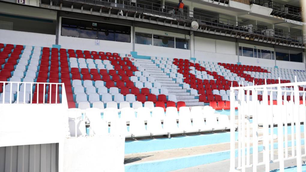 Están ‘puliendo’ el estadio Nacional para final Motagua-Olimpia