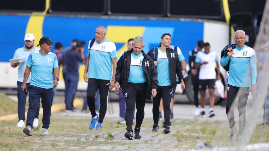 ¡Todo listo! Honduras realiza su último entrenamiento previo al duelo ante Jamaica