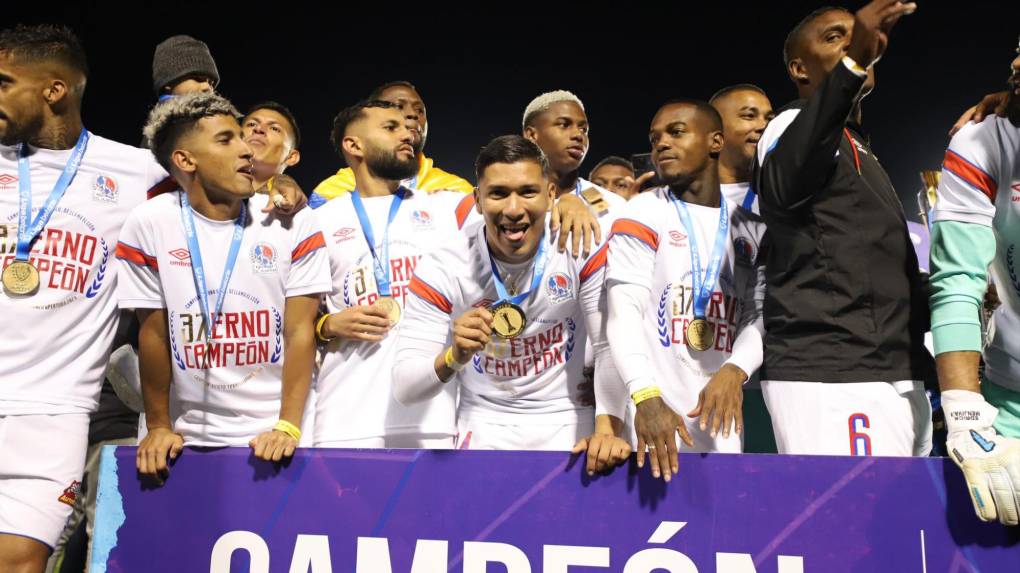 ¡OLIMPIA CAMPEÓN! Así celebró el equipo tras vencer a Motagua