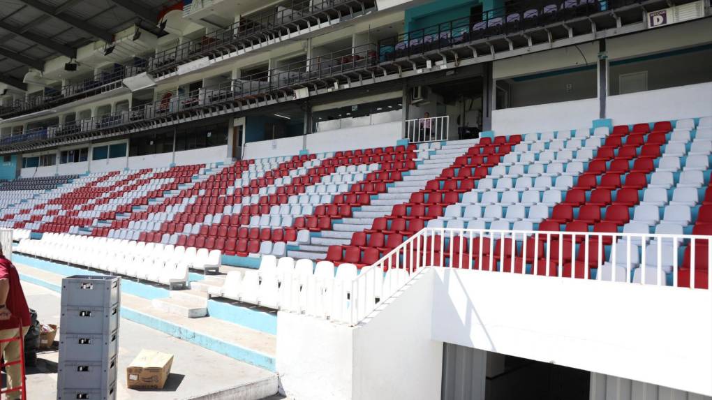 Están ‘puliendo’ el estadio Nacional para final Motagua-Olimpia