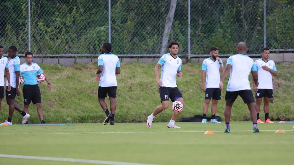 ¡Todo listo! Honduras realiza su último entrenamiento previo al duelo ante Jamaica