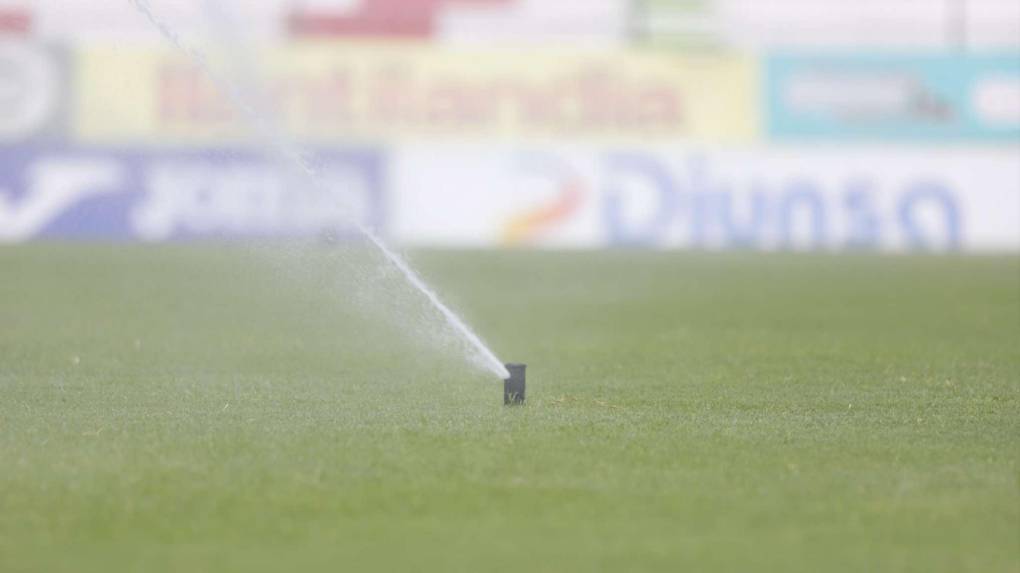 Así quedó la cancha del estadio Yankel Rosenthal tras mejoras ¡100% natural!