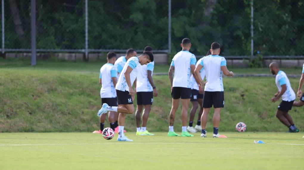 ¡Todo listo! Honduras realiza su último entrenamiento previo al duelo ante Jamaica