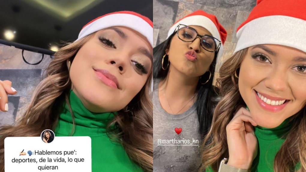 Así se preparan para Navidad las presentadoras deportivas más bellas de Honduras