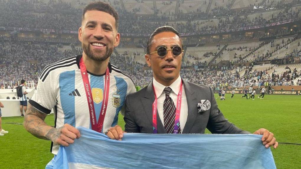 FIFA investiga a chef Salt Bae por colarse en la celebración de Argentina