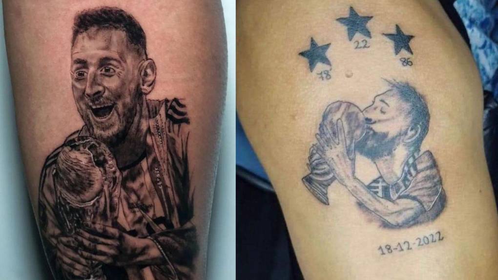 Los peores tatuajes conmemorativos de Argentina, campeón del Mundial