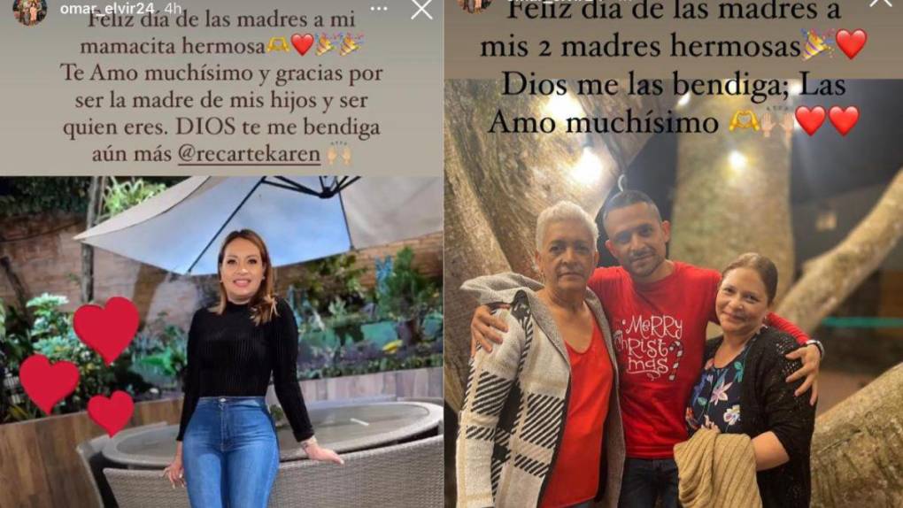 Fotos, regalos y emotivos mensajes: así celebraron el Día de la Madre los protagonistas del fútbol hondureño