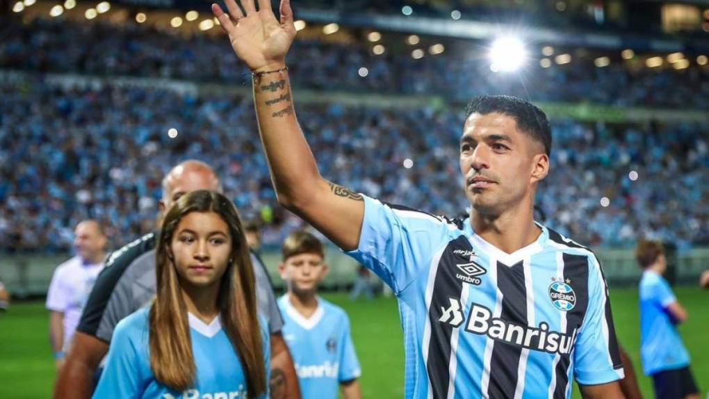 Como héroe: el impresionante recibimiento del Gremio a Luis Suárez