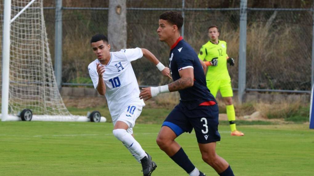 La Sub-20 de Honduras destrozó 7-1 a República Dominicana con doblete de Exón Arzú