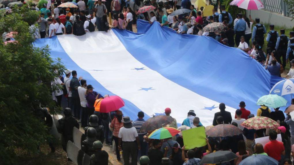 Masivas protestas contra ideología de género en Tegucigalpa y otros puntos de Honduras