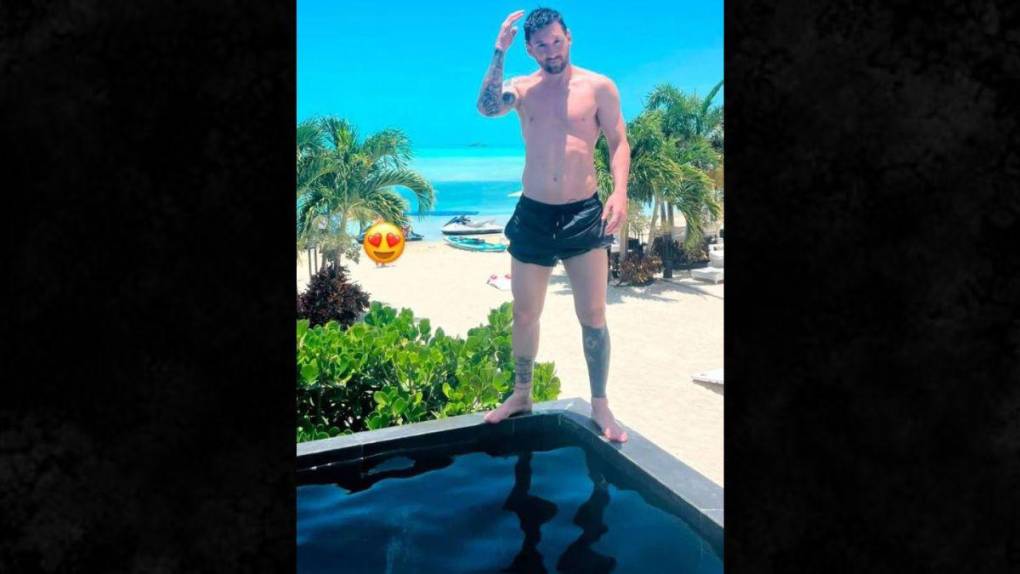 ¡Muy cerca de Miami! Así disfrutan Messi y su familia de sus vacaciones en Bahamas