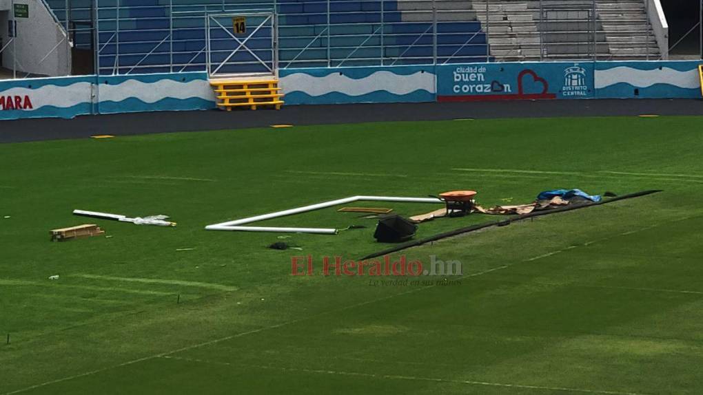 Así avanzan los últimos preparativos en el Estadio Nacional para la gran final