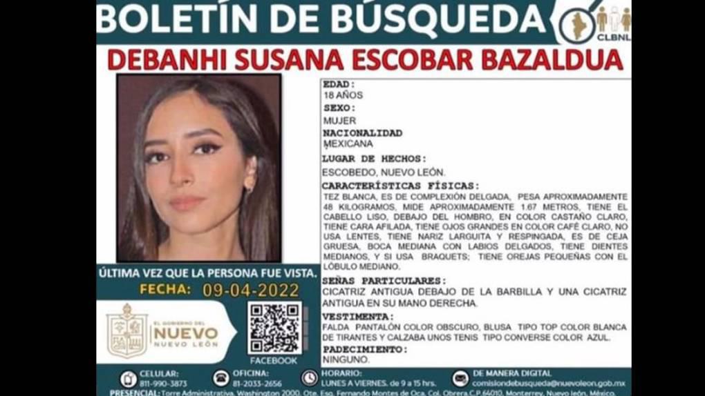 Caso Debanhi Escobar: ¿Qué se sabe de la joven desaparecida en Nuevo León?